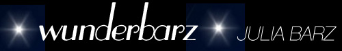 Logo Julia Barz, Wunderbarz